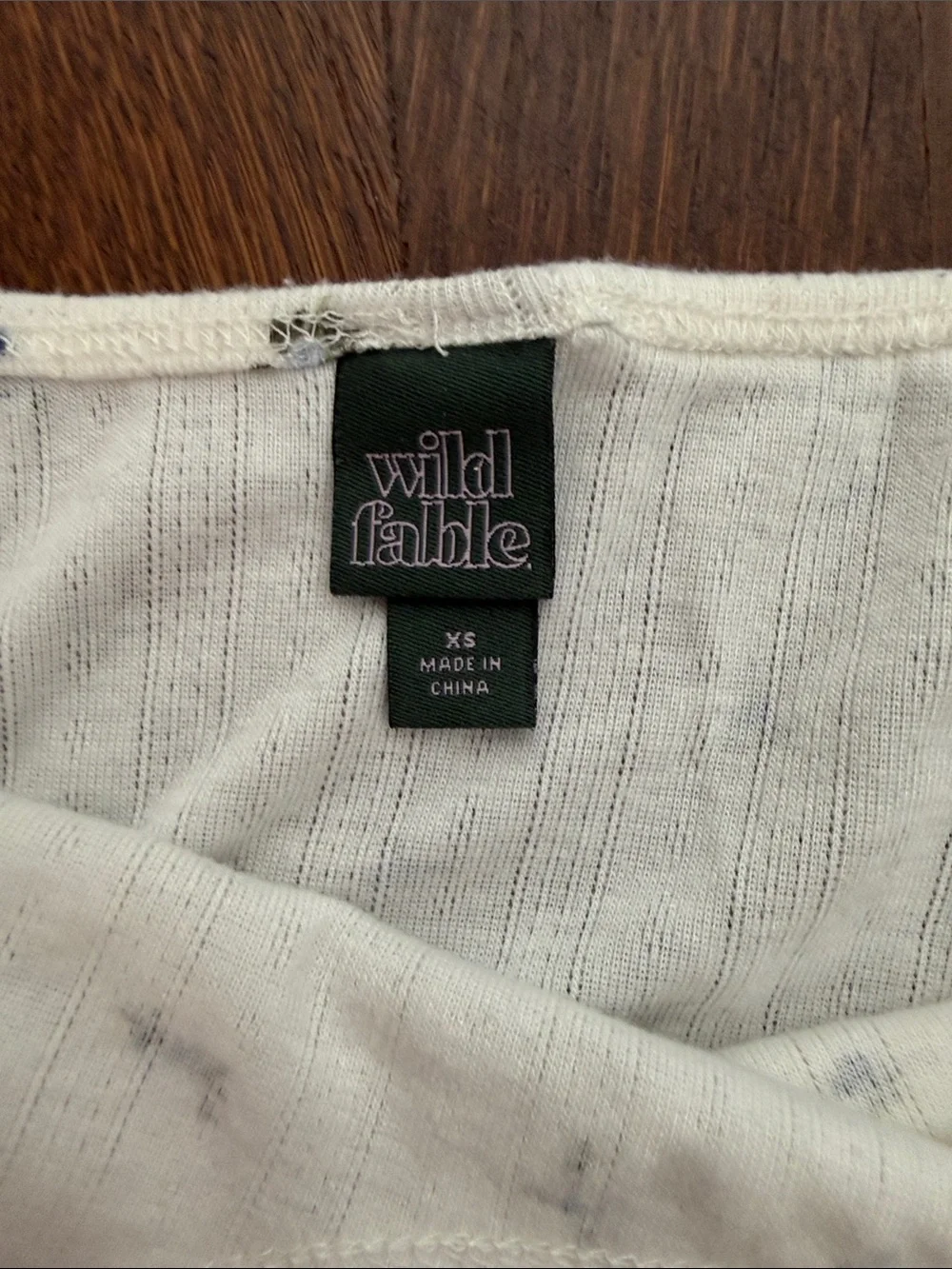 wild fable floral white